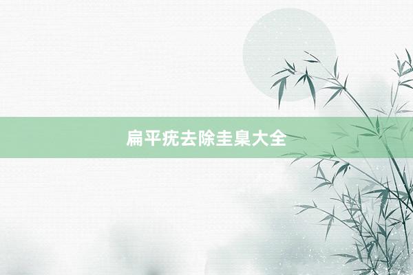 扁平疣去除圭臬大全